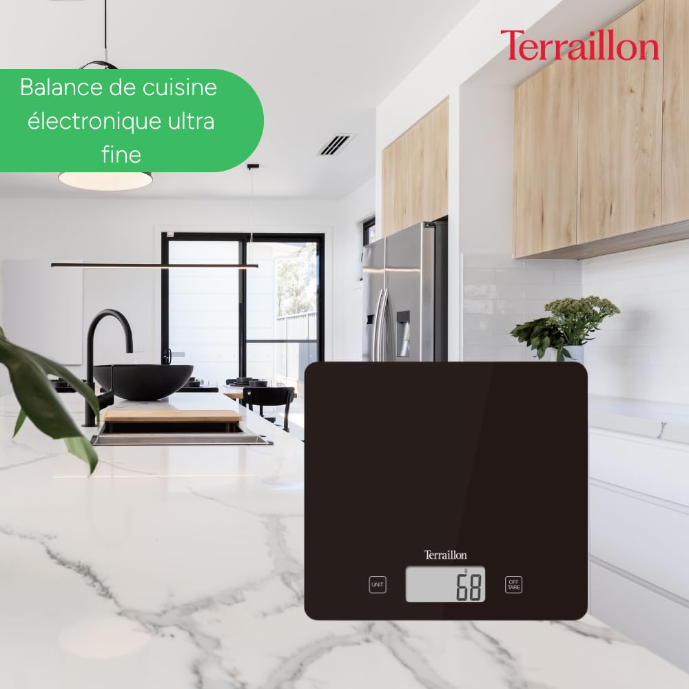 terraillon-classic-black-balance-de-cuisine-lectronique-5-kg image 2