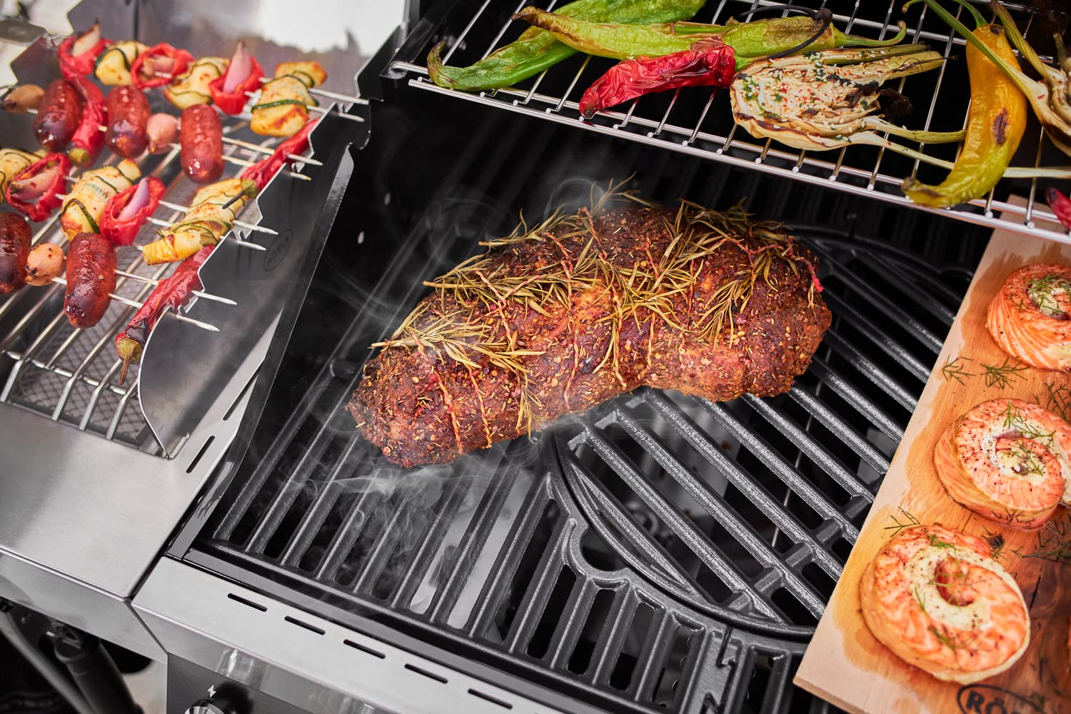 r-sle-videro-coffret-de-fumage-inox-18-10-40-8-cm-pour-barbecue-gaz image 4