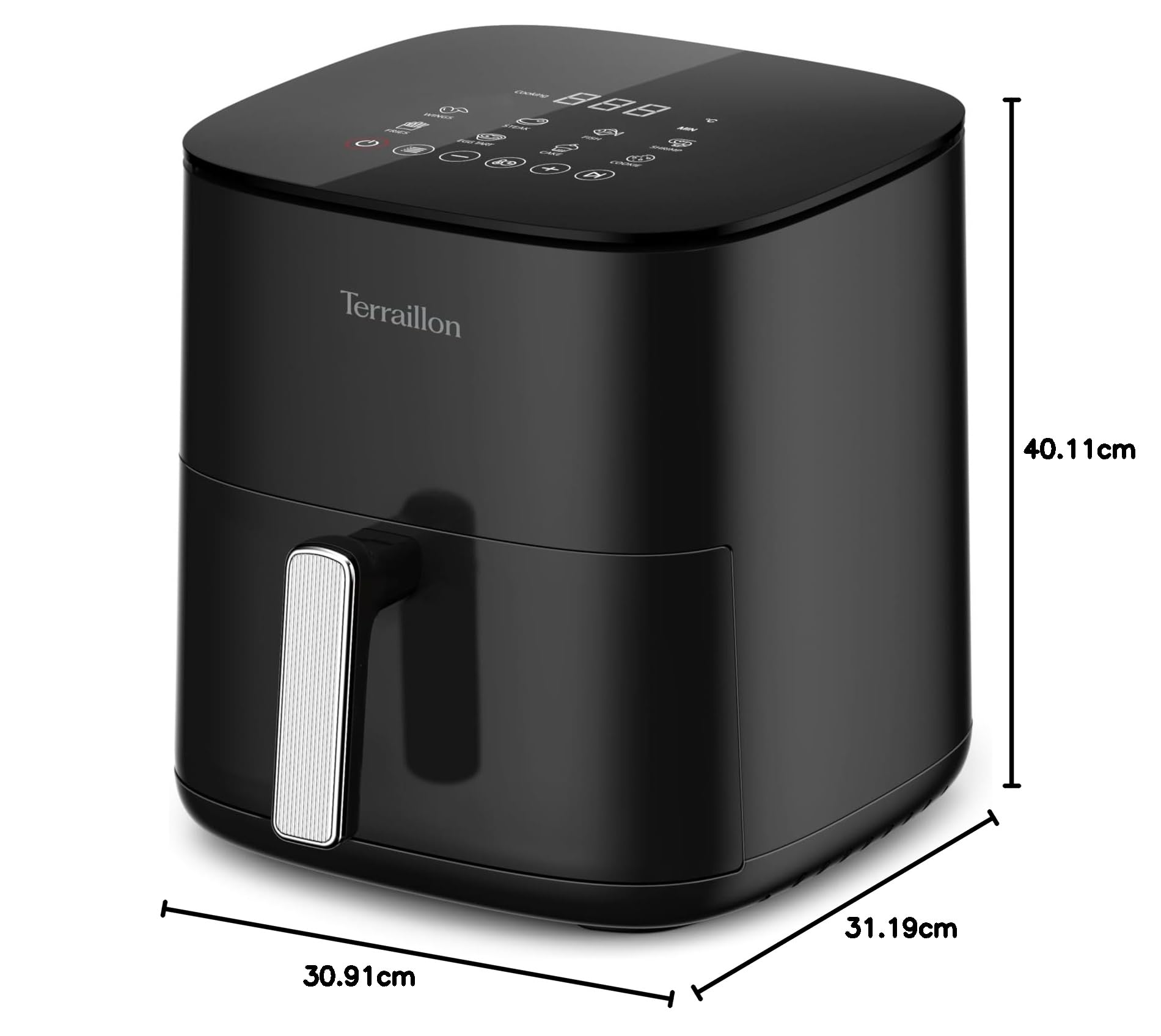 terraillon-cook-fry-5l-friteuse-sans-huile-air-fryer-1500w image 7
