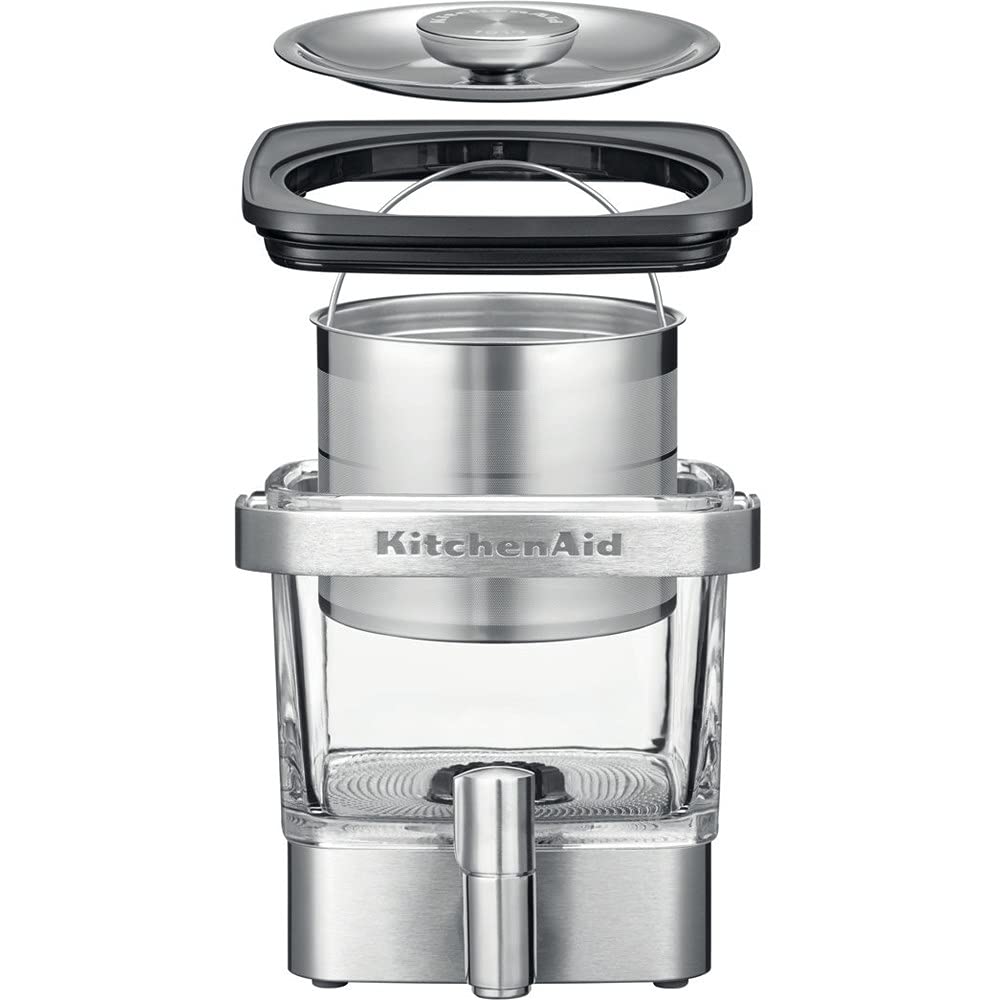 kitchenaid-5kcm4212sx-cafeti-re-cold-brew-1l-inox-argent image 1