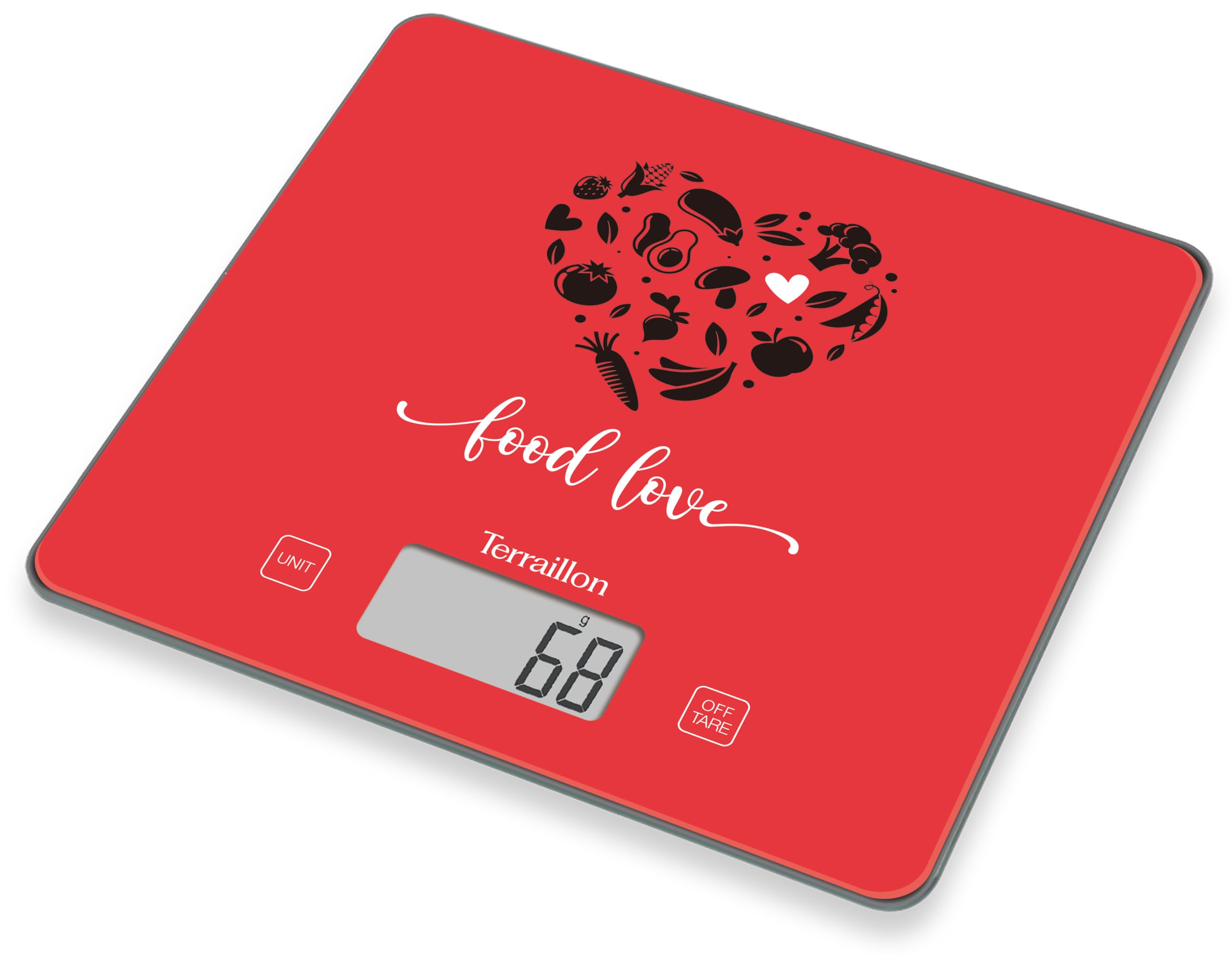 terraillon-t1040-food-love-balance-de-cuisine-lectronique-rouge image 2