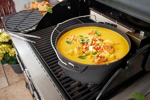r-sle-vario-dutch-oven-cocotte-fonte-maill-e-5-5-l-noir-couvercle-po-le image 8