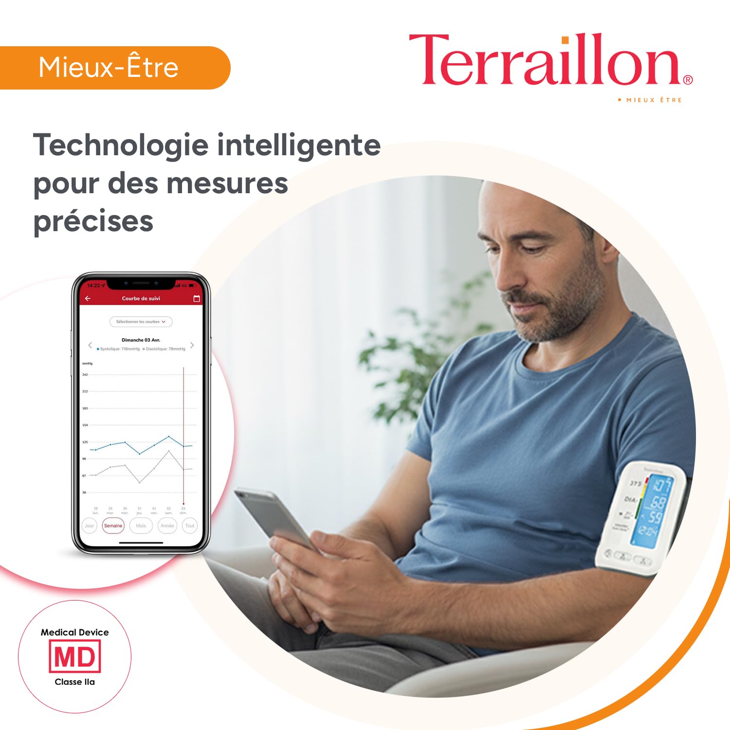 terraillon-tensio-smart-tensiom-tre-bras-bluetooth-connect image 4