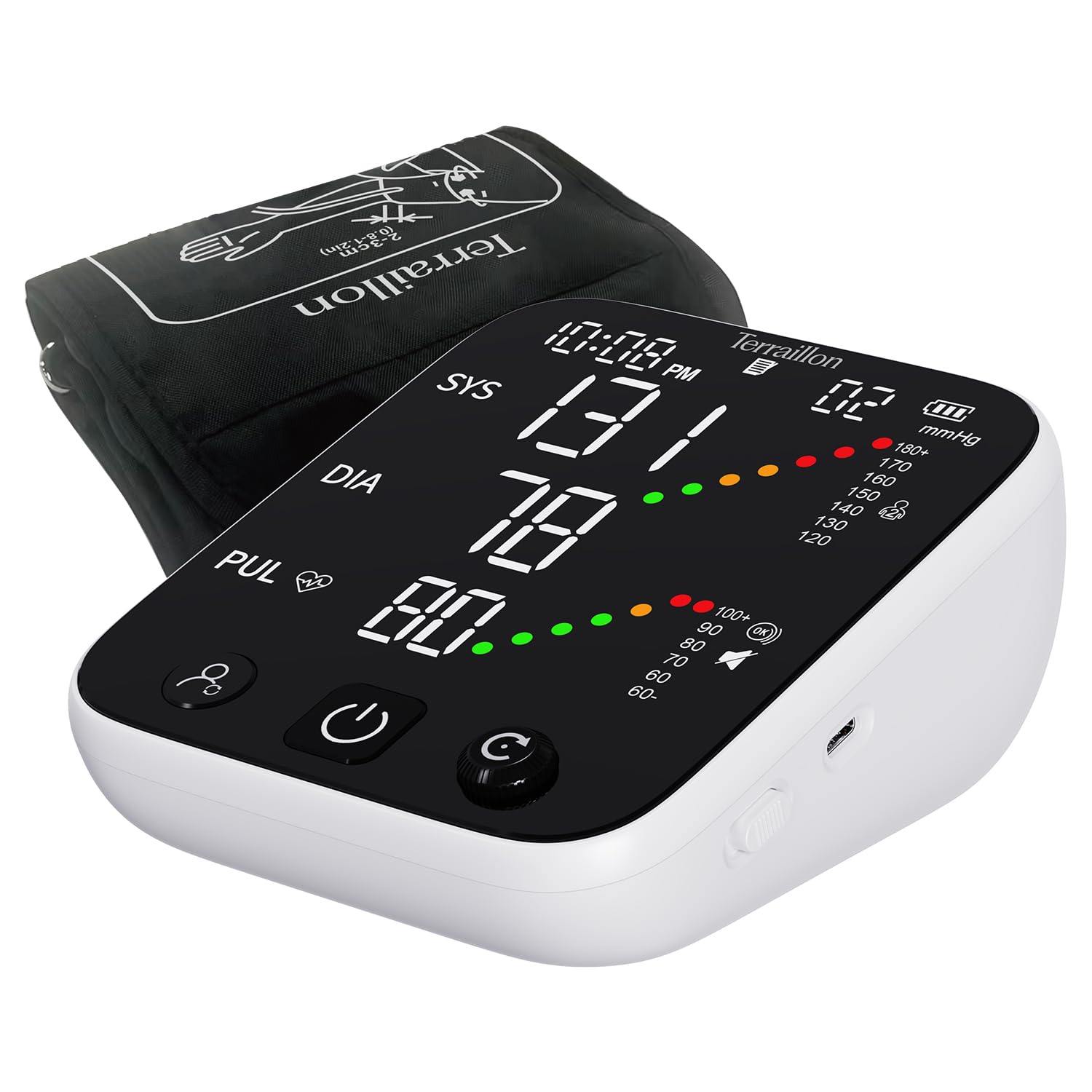 terraillon-tensio-connect-tensiom-tre-bras-bluetooth-led-22-42-cm image 1