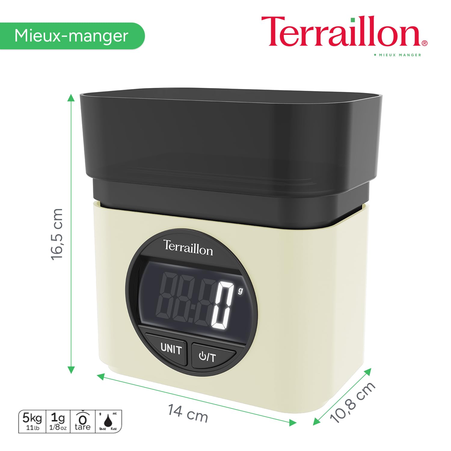 terraillon-ba22-mythique-balance-de-cuisine-lectronique-bol-0-7l-cr-me image 5