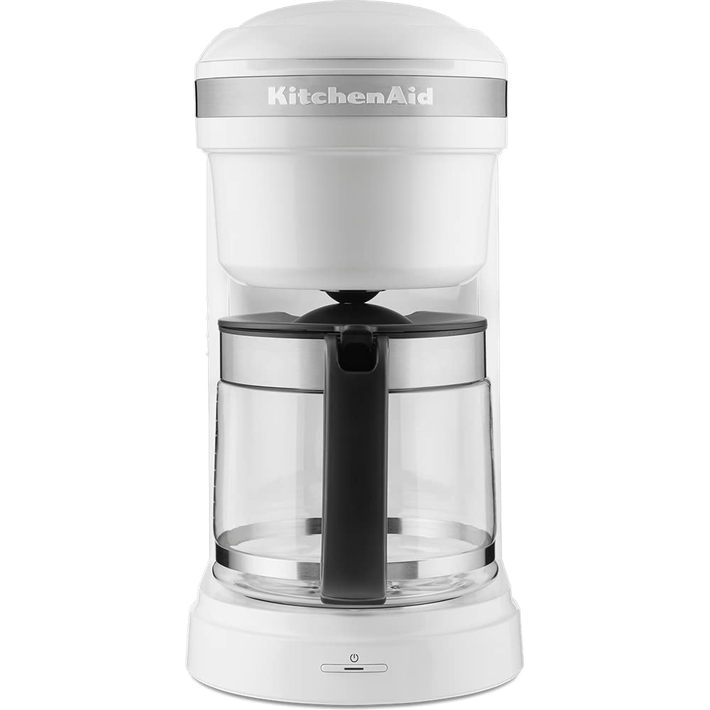 kitchenaid-classic-5kcm1208ewh-cafeti-re-filtre-1-7-l-blanc image 1