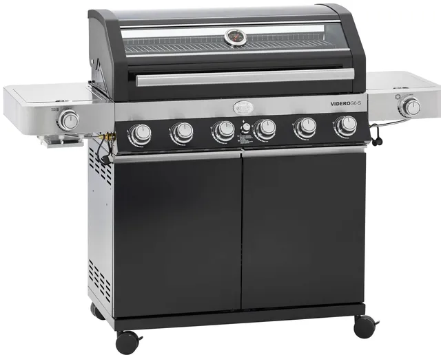 r-sle-videro-g6-s-barbecue-gaz-6-br-leurs-noir image 1