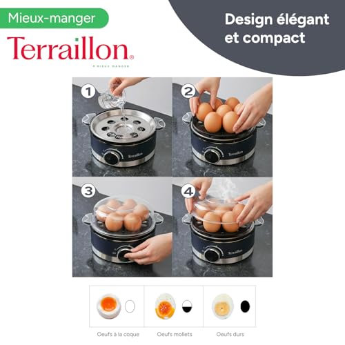 terraillon-new-moon-cuiseur-ufs-lectrique-7-ufs-bleu-410-w image 8