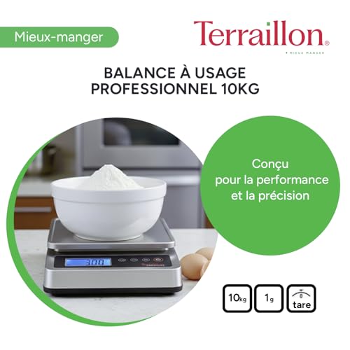 terraillon-pro-10-balance-de-cuisine-professionnelle-inox-10-kg-ip67 image 7