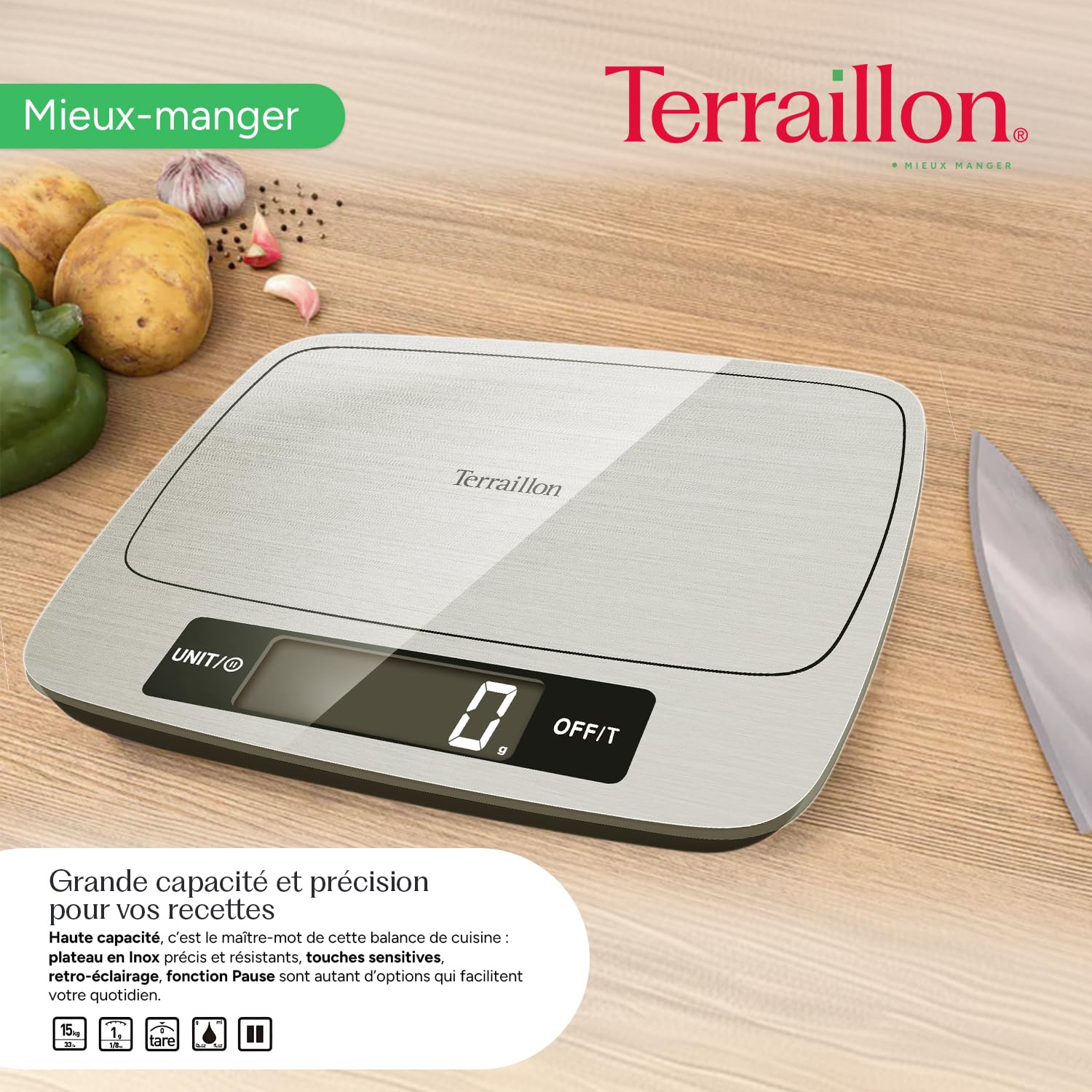terraillon-my-cook-15-inox-balance-de-cuisine-lectronique-15-kg image 2