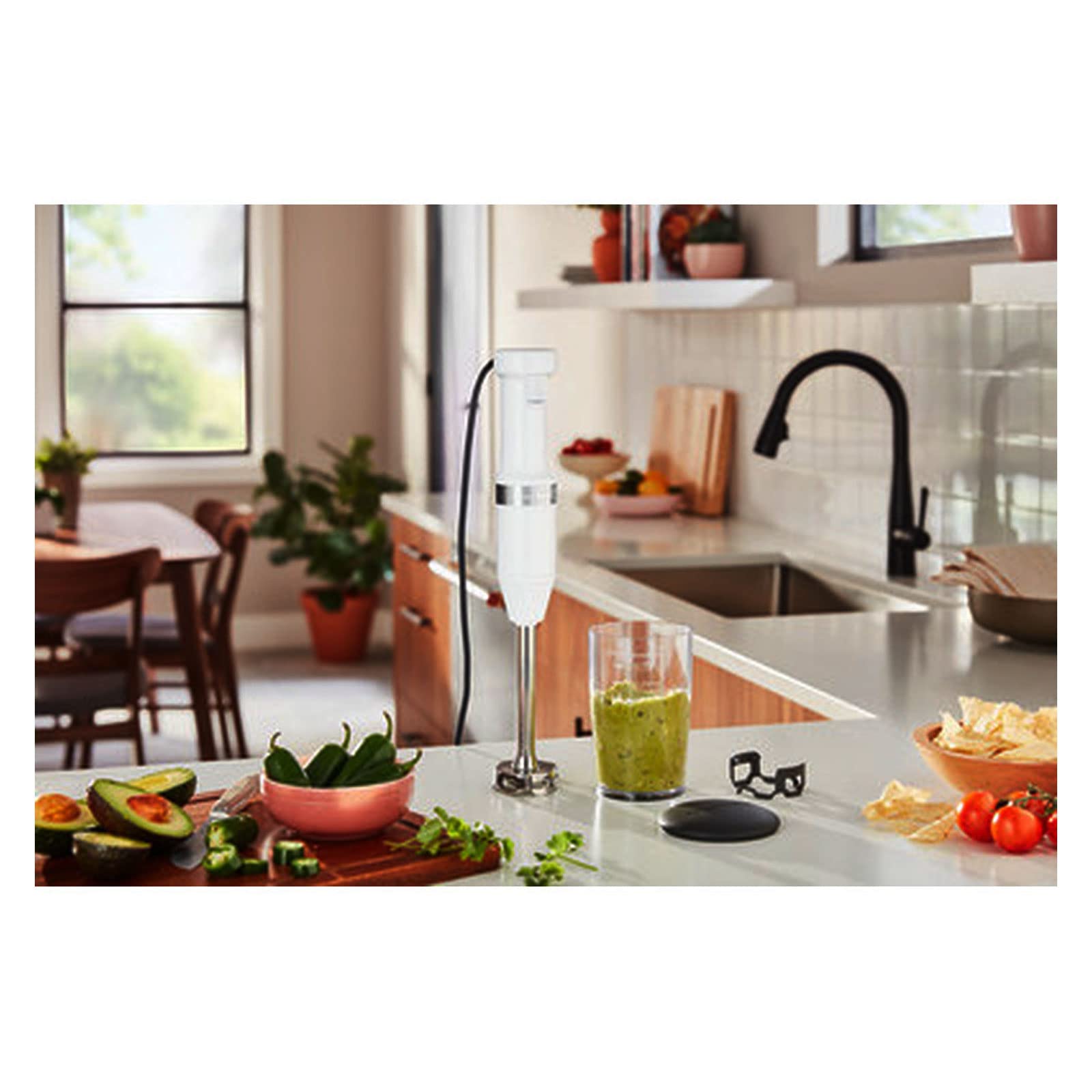 kitchenaid-5khbv53ewh-mixeur-plongeant-classic-blanc-bol-700-ml image 6