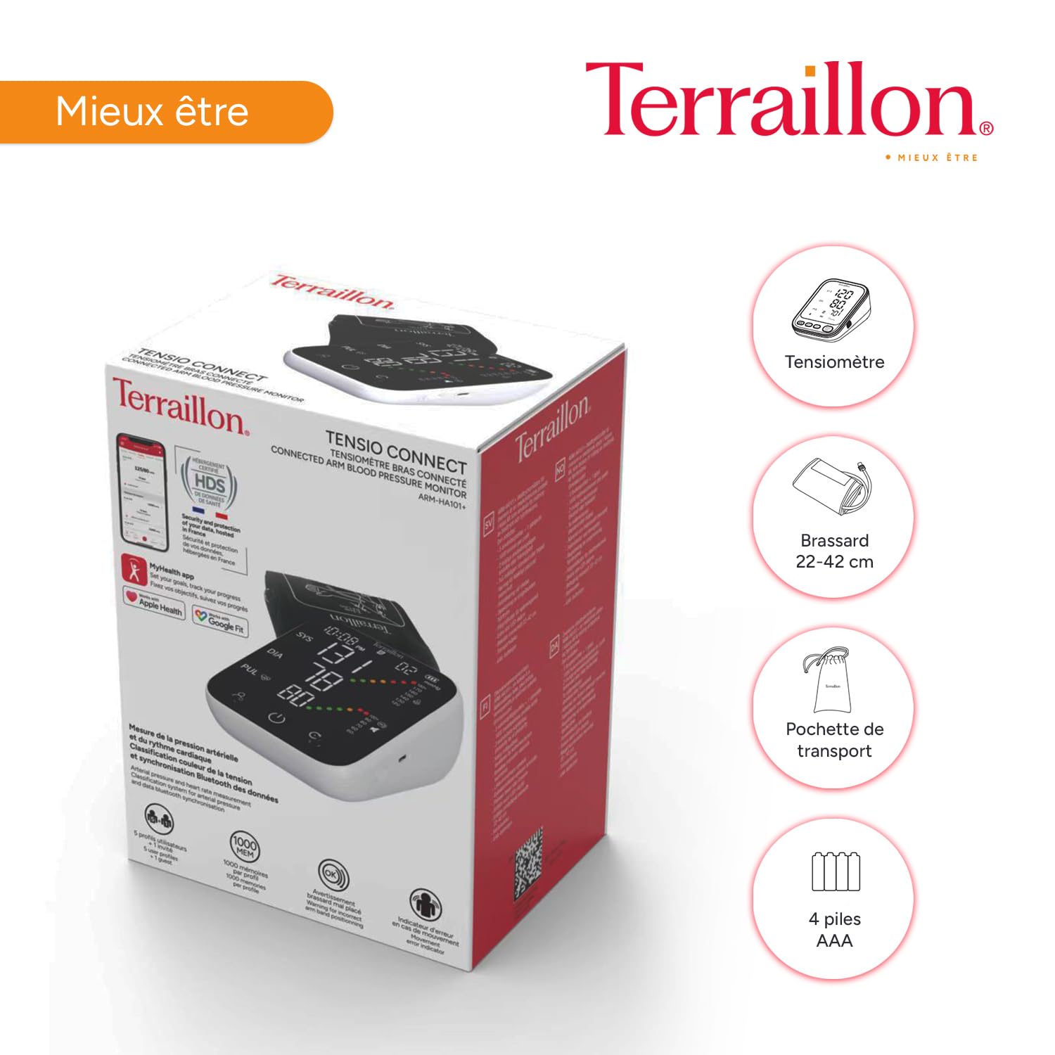 terraillon-tensio-connect-tensiom-tre-bras-bluetooth-led-22-42-cm image 5
