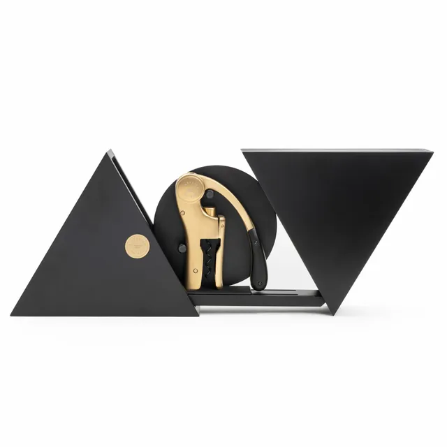 l-atelier-du-vin-geometry-coffret-tire-bouchon-levier-oeno-motion-gold image 1