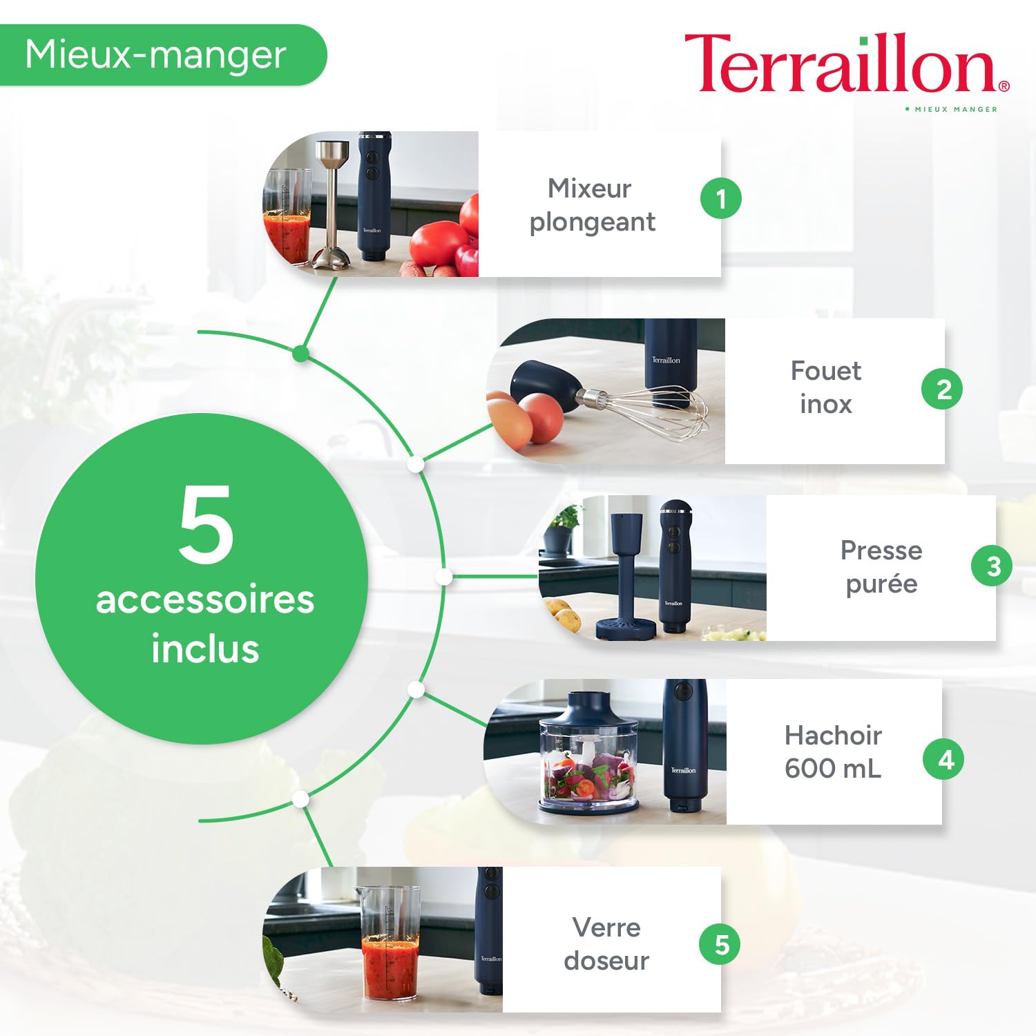 terraillon-new-moon-mixeur-plongeant-1000w-bleu-presse-pur-e-hachoir-600-ml image 3