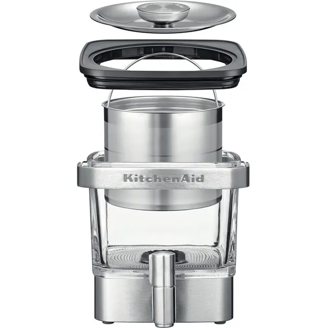 kitchenaid-5kcm4212sx-cafeti-re-cold-brew-1l-inox-argent image 1