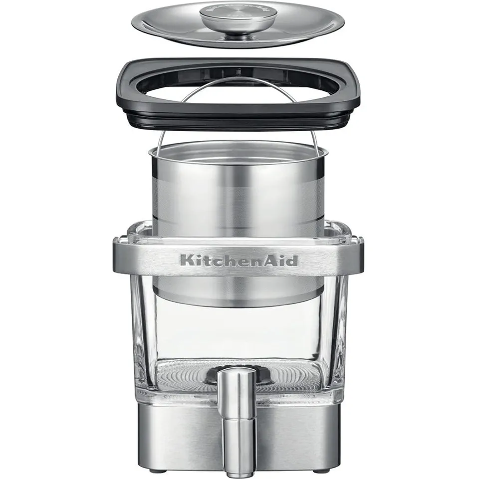 kitchenaid-5kcm4212sx-cafeti-re-cold-brew-1l-inox-argent image 1