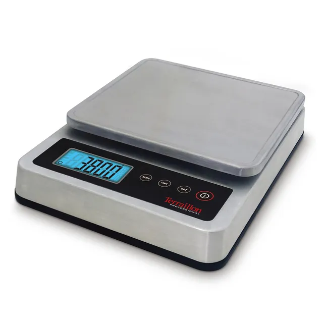 terraillon-pro-10-balance-de-cuisine-professionnelle-inox-10-kg-ip67 image 1