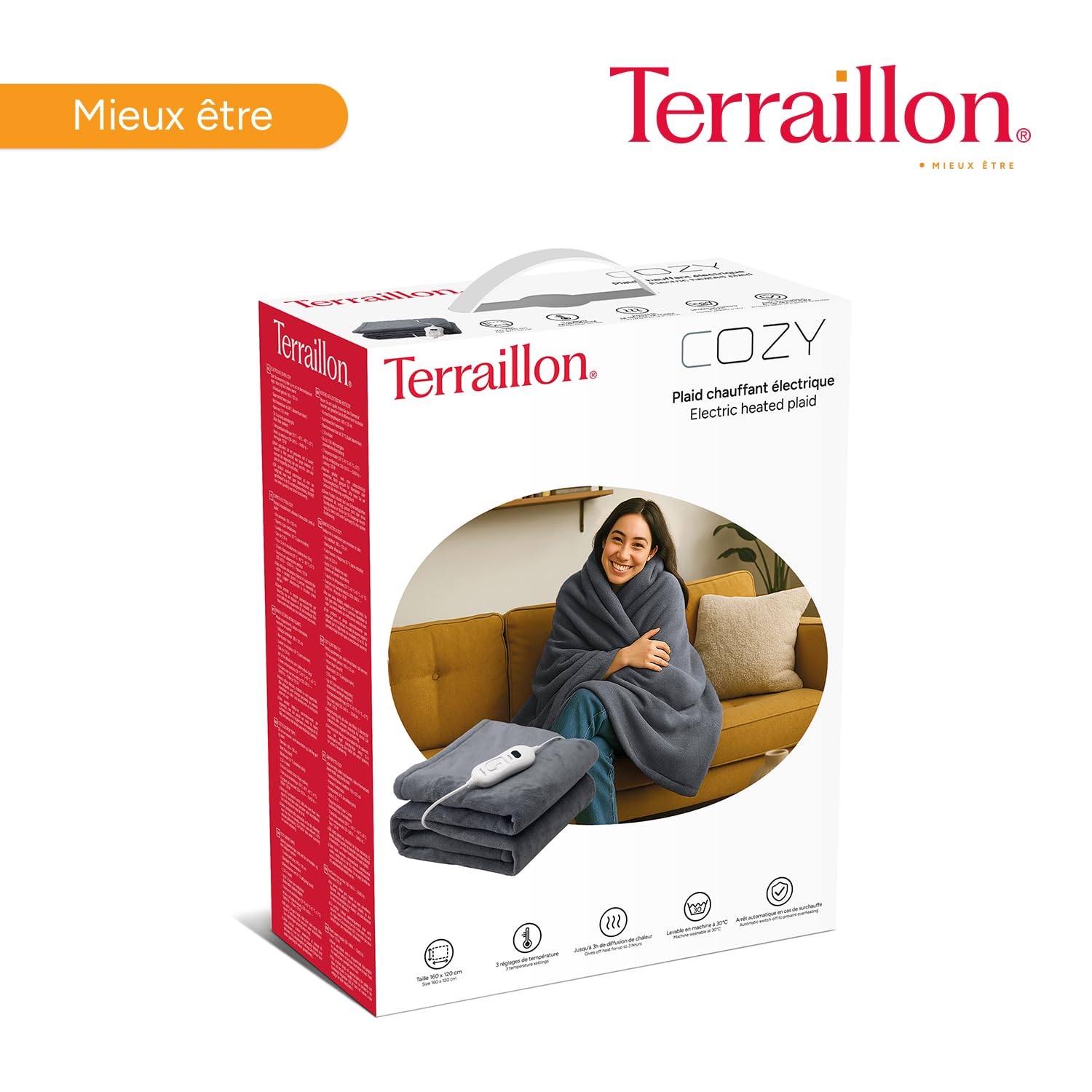 terraillon-cozy-plaid-chauffant-polaire-160-x-120-cm-3-temp-ratures image 6
