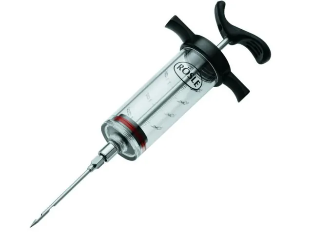 r-sle-seringue-marinade-50-ml-inox-avec-aiguille image 1