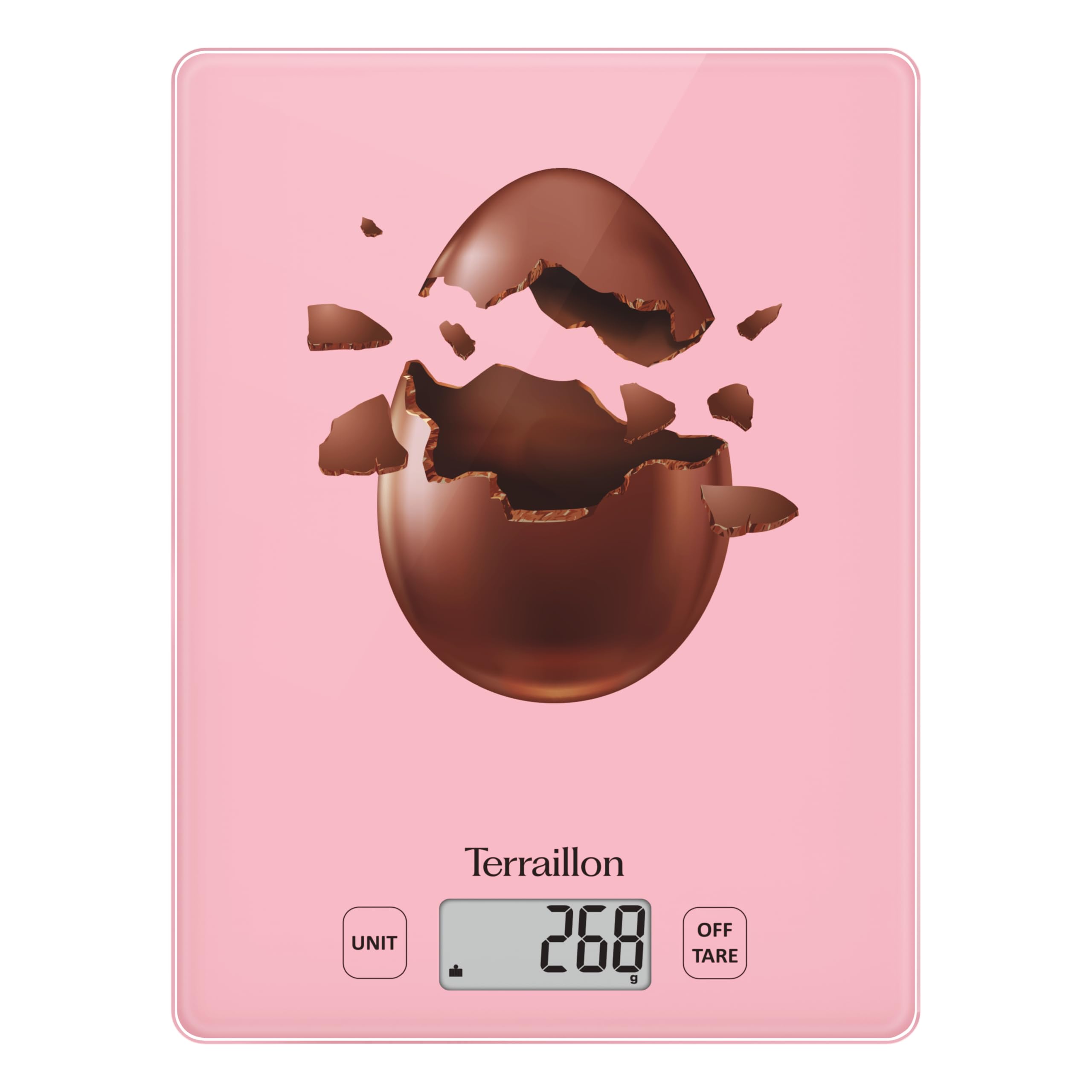 terraillon-first-chocolat-egg-balance-de-cuisine-lectronique-3-kg image 1