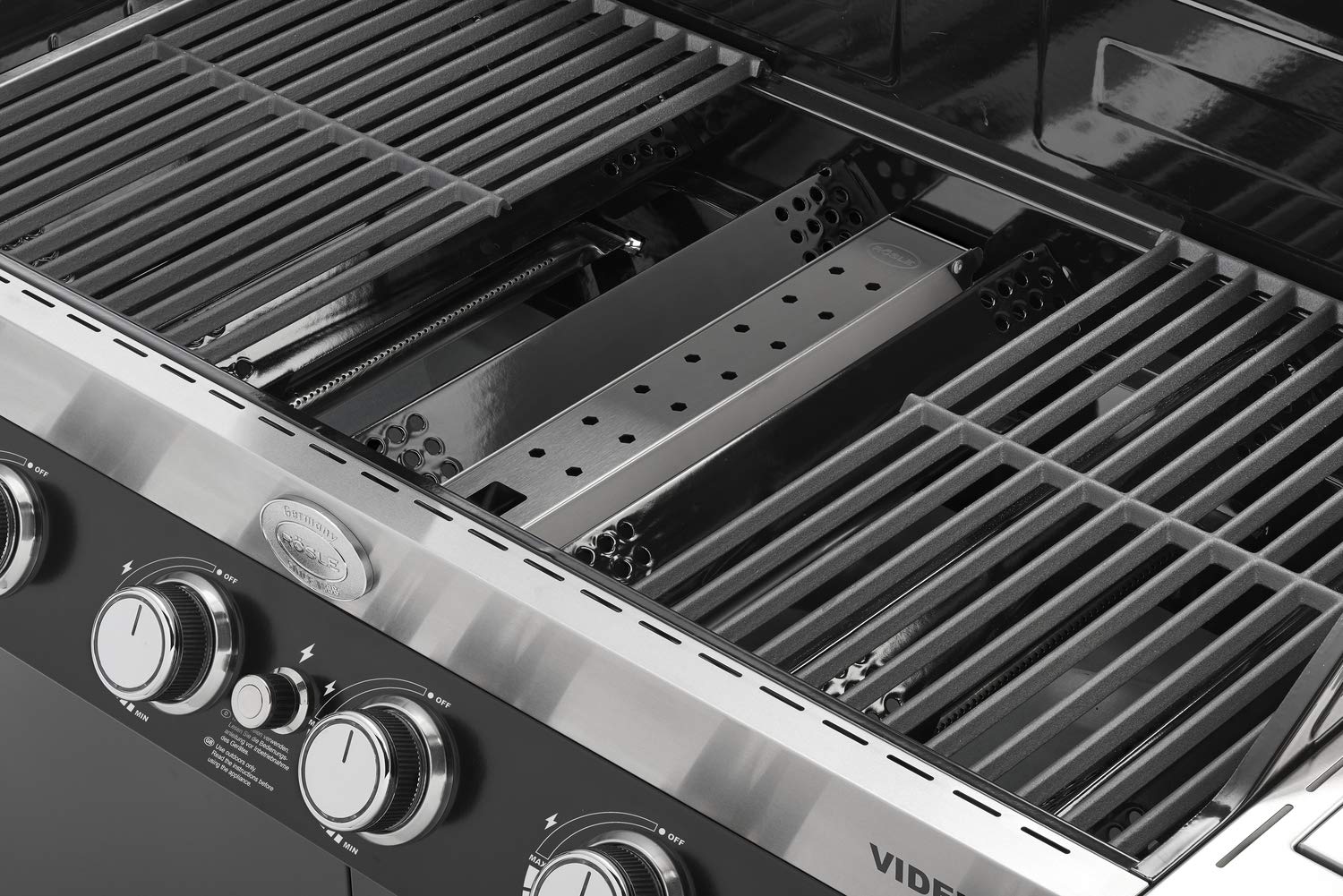 r-sle-videro-coffret-de-fumage-inox-18-10-40-8-cm-pour-barbecue-gaz image 2
