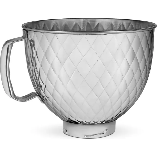 kitchenaid-5ksm5ssbqb-bol-4-8-l-quilted-inox-pour-batteur-sur-socle image 1