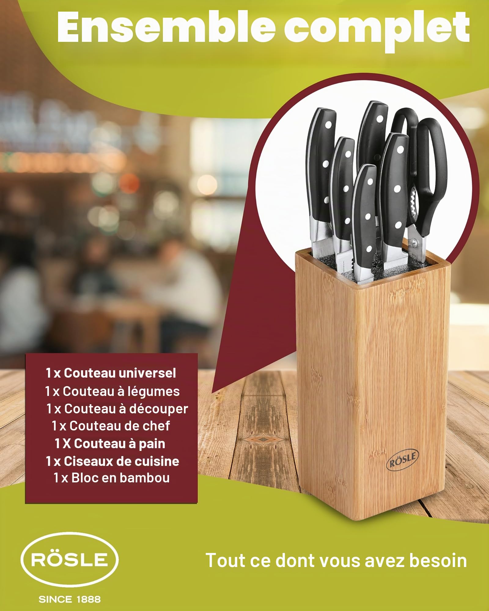 r-sle-cuisine-bloc-bambou-brosse-7-pi-ces-avec-5-couteaux-et-ciseaux image 3