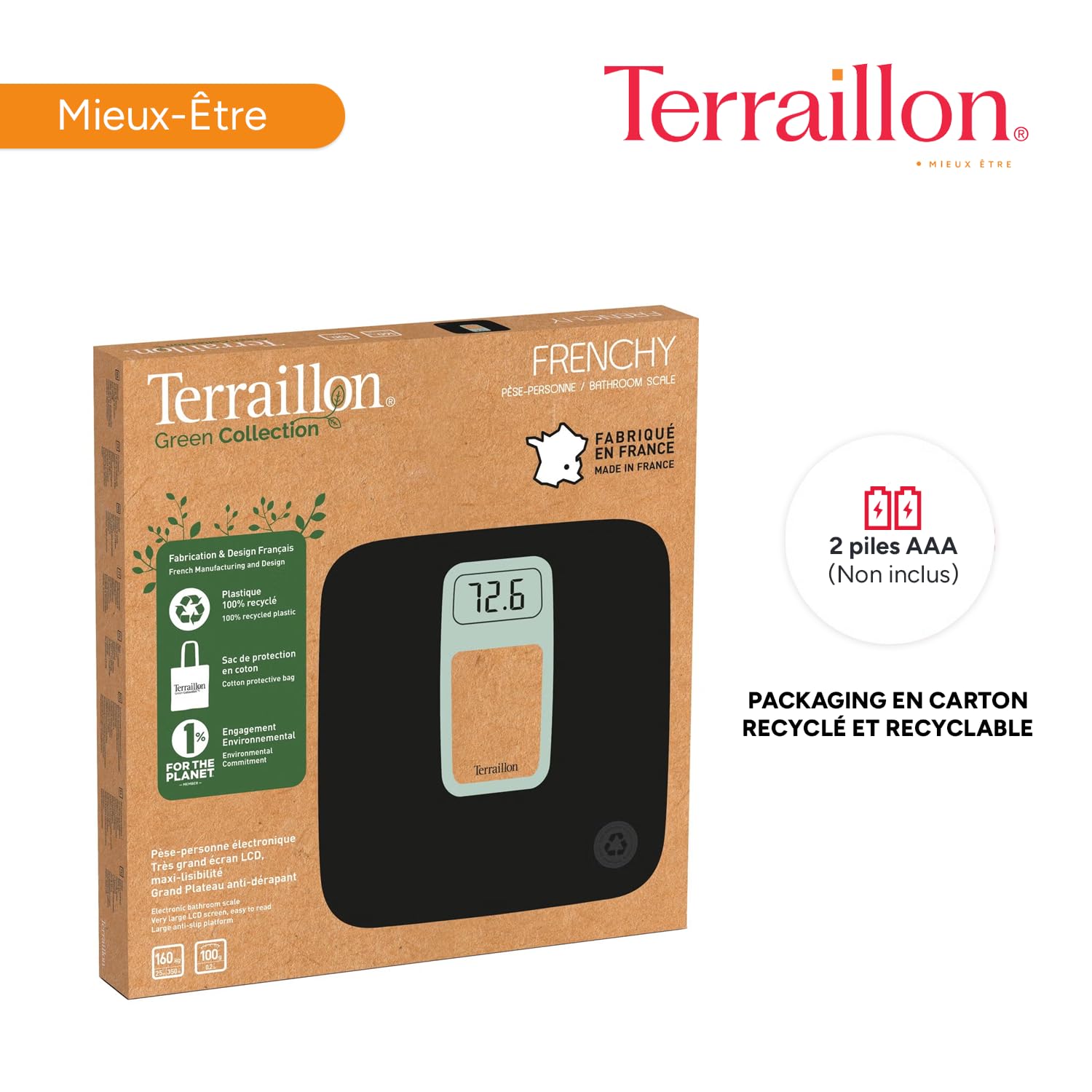terraillon-frenchy-p-se-personne-lectronique-fabrication-fran-aise-noir-160-kg image 5