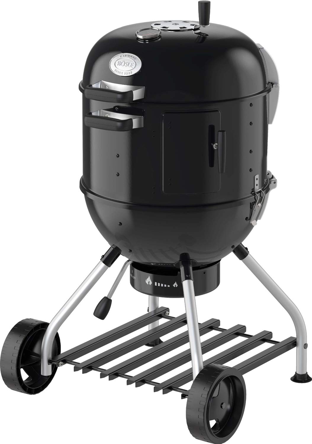 r-sle-smoker-no-1-f50-s-gril-charbon-2x-50-cm-avec-r-servoir-eau-7-l image 4