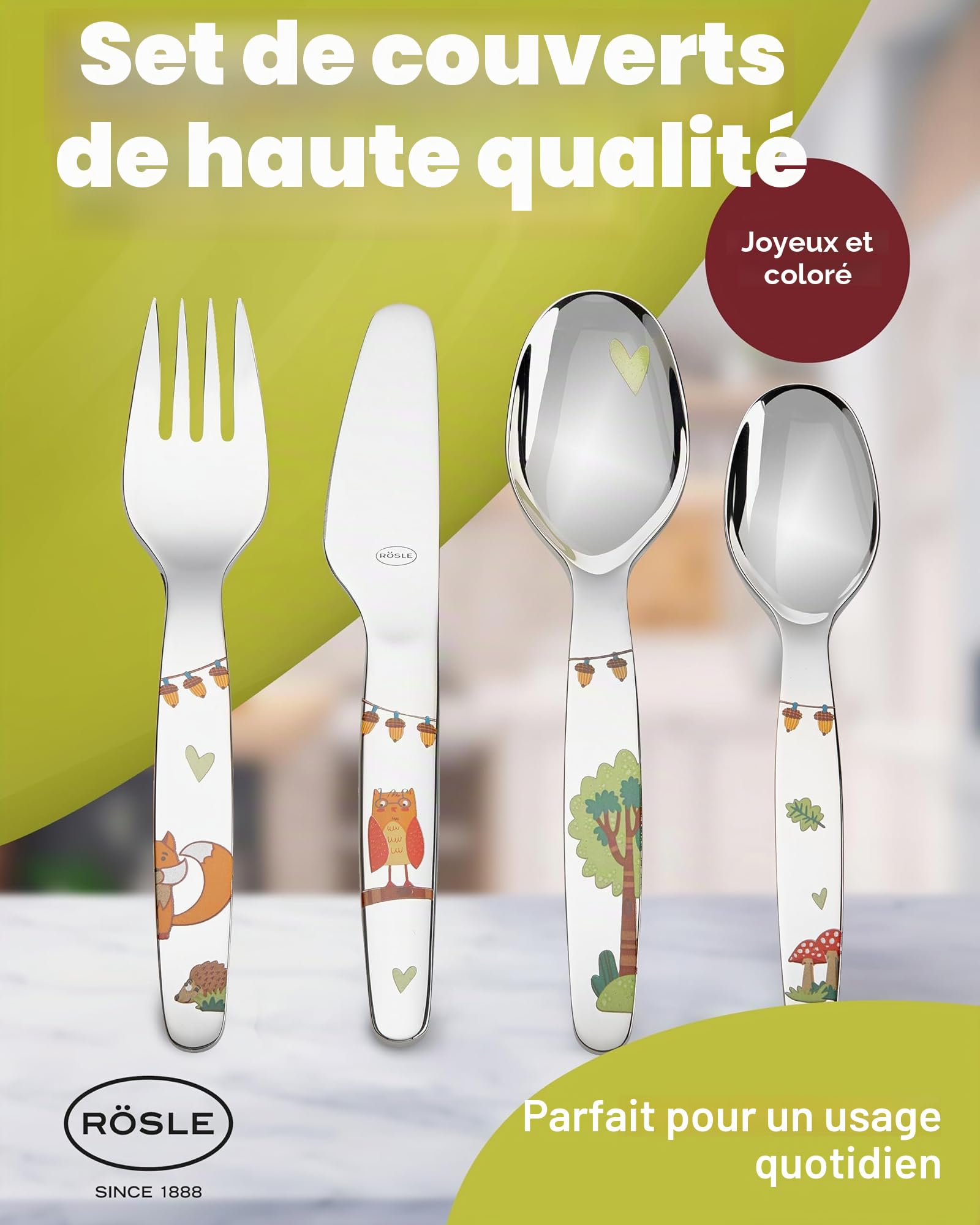 r-sle-amis-de-la-for-t-couverts-enfant-4-pi-ces image 3