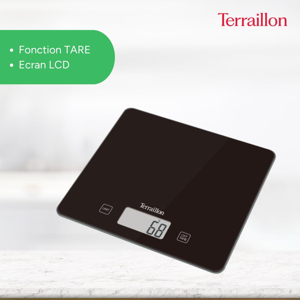 terraillon-classic-black-balance-de-cuisine-lectronique-5-kg image 5