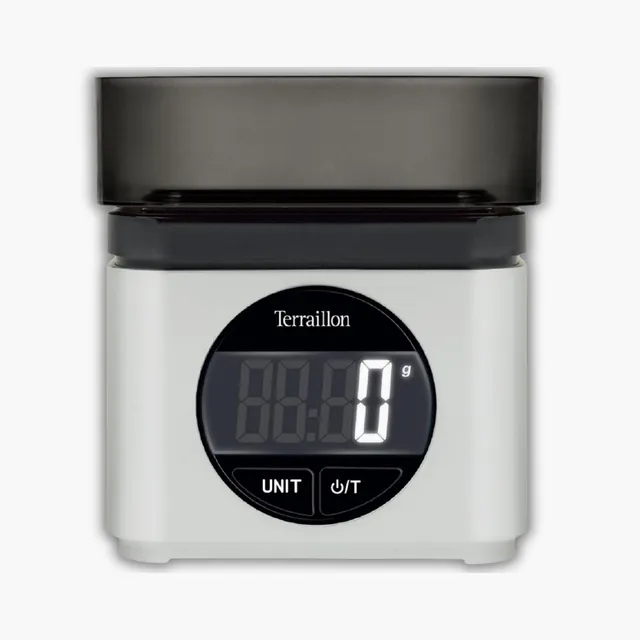 terraillon-ba22-mythique-balance-de-cuisine-lectronique-avec-bol-0-7-l-grise image 1