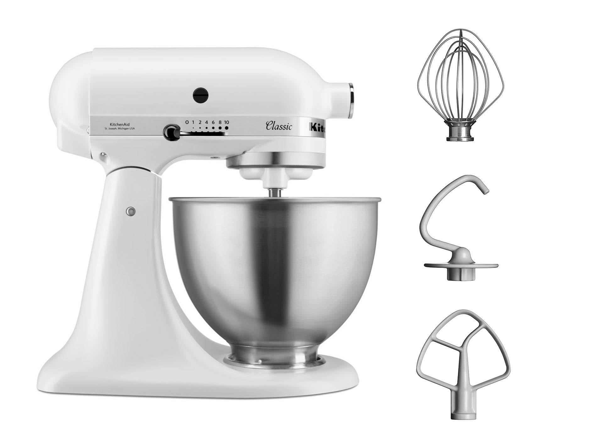 kitchenaid-classic-5k45sse-robot-p-tissier-4-3-l-blanc-275-w image 1