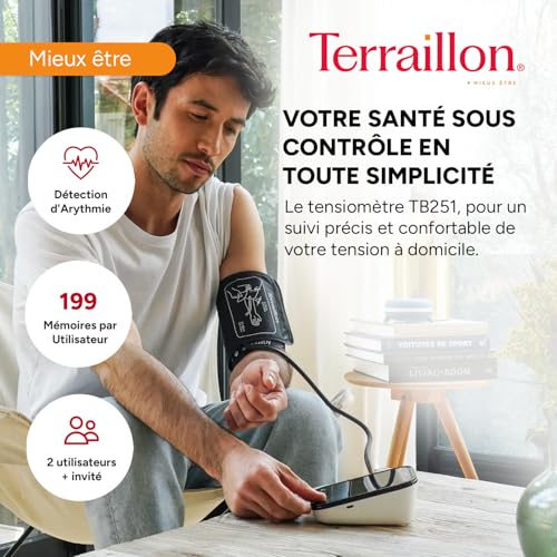 terraillon-tensio-bras-tb251-tensiom-tre-bras-led-22-42cm image 7