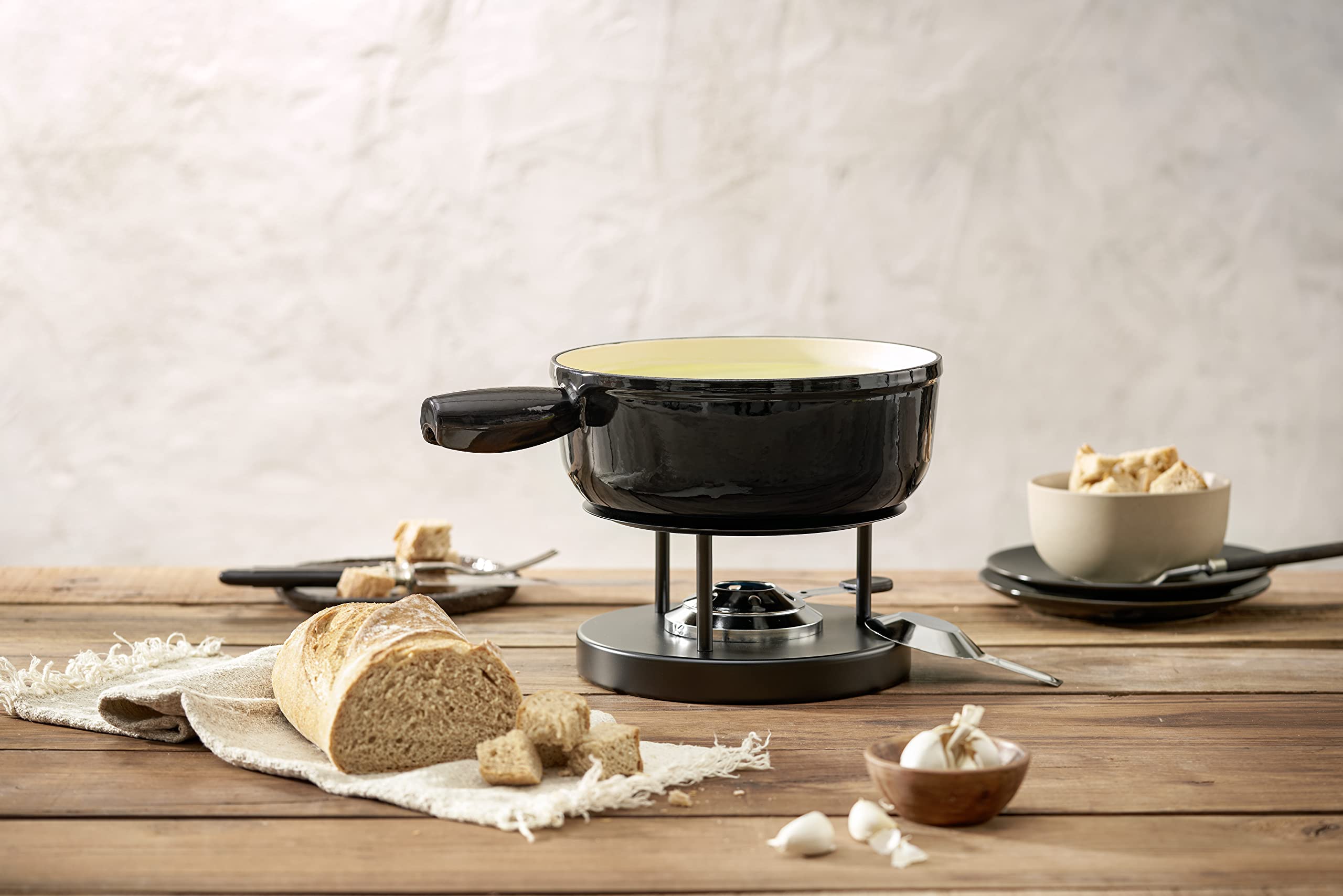 kuhn-rikon-caquelon-fondue-savoyarde-fonte-maill-e-20-cm-induction image 3