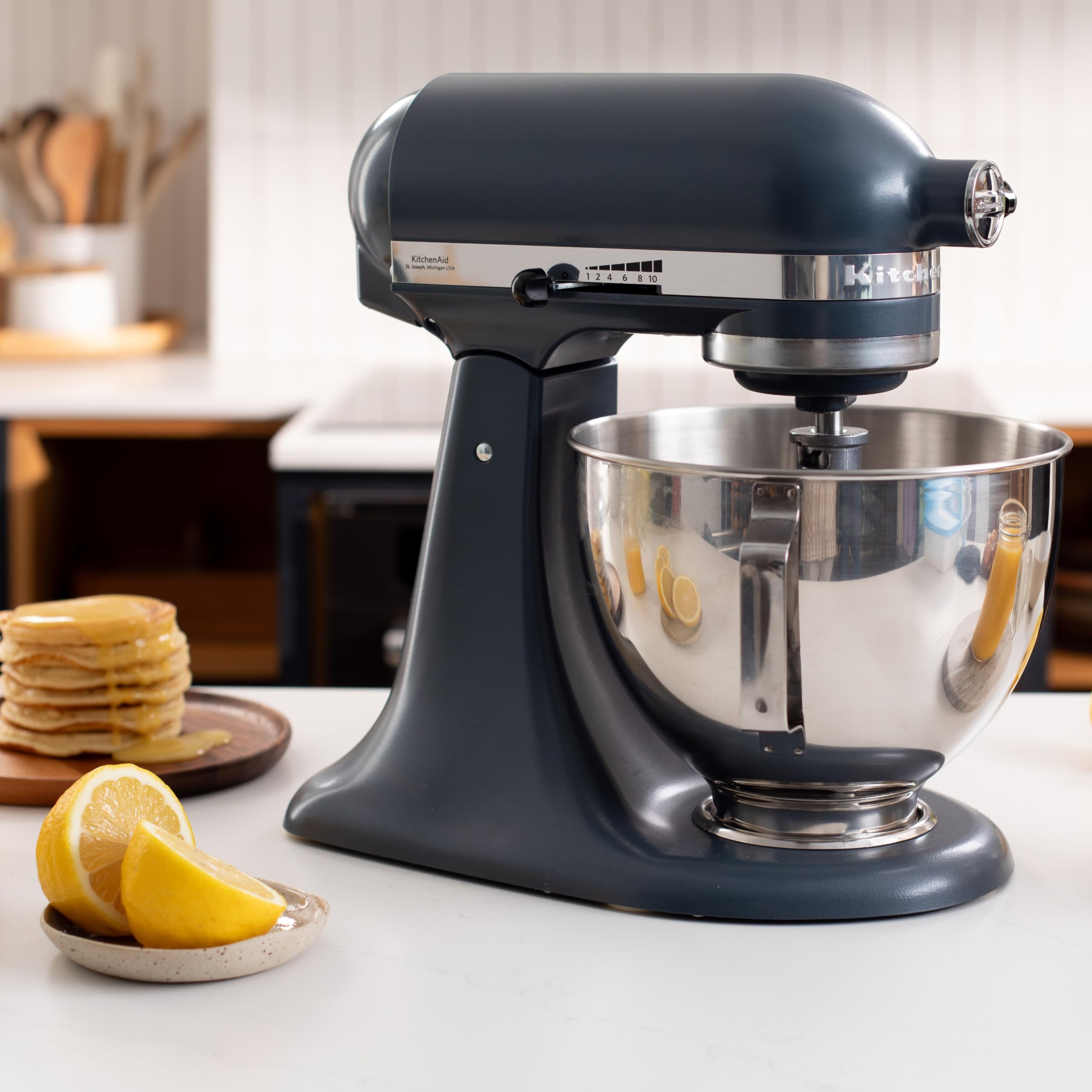 kitchenaid-classic-robot-p-tissier-4-3-l-bleu-acier image 2
