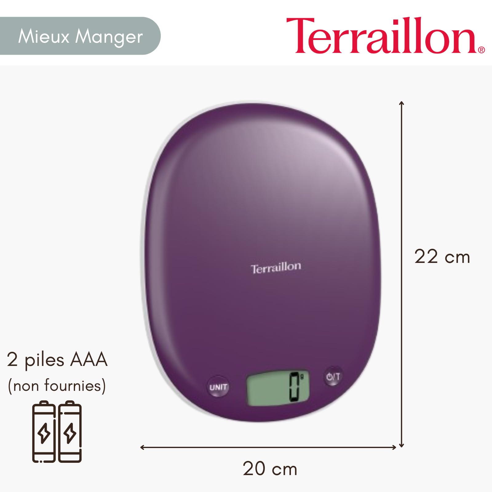 terraillon-macaron-balance-de-cuisine-lectronique-5kg-prune image 5