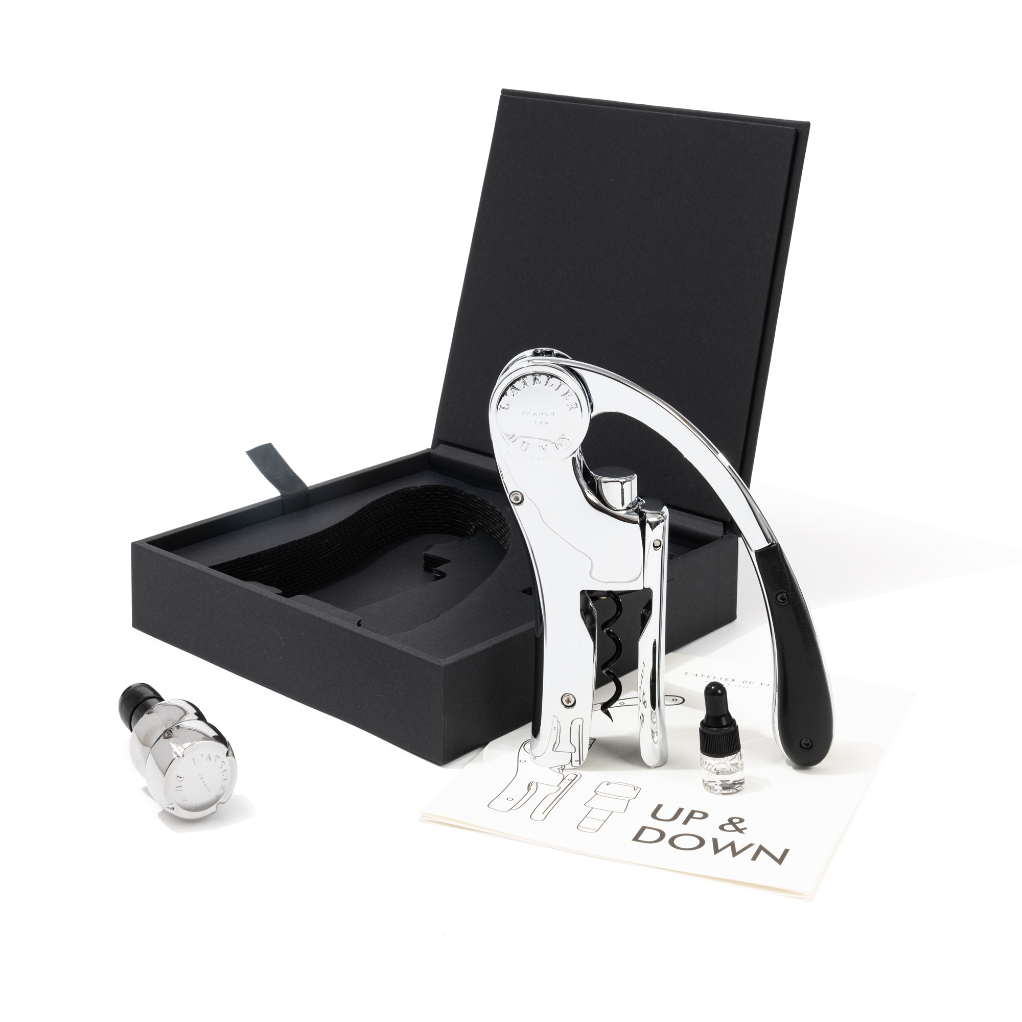 l-atelier-du-vin-up-down-coffret-tire-bouchon-levier-bouchon-champagne image 5