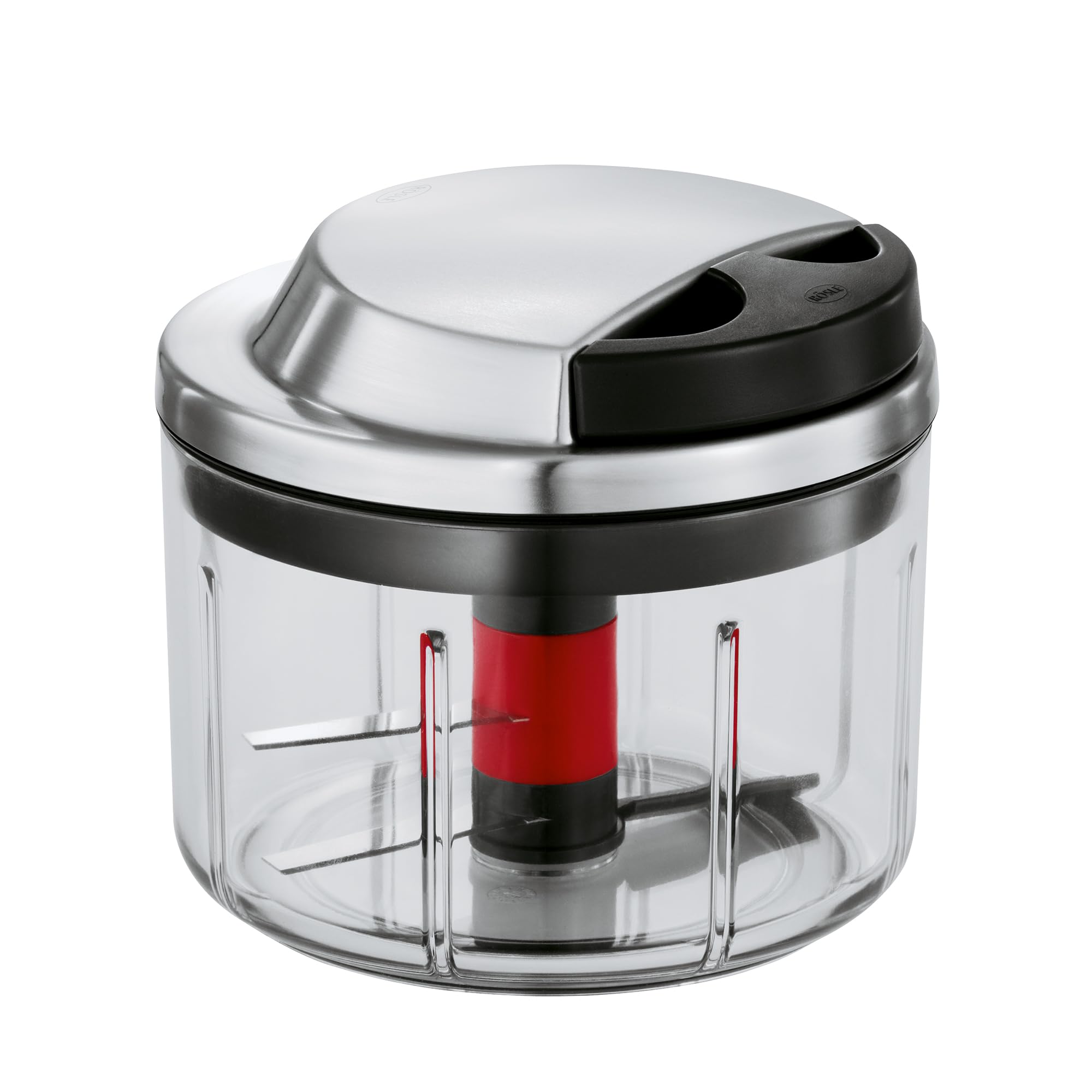 r-sle-hachoir-multifonction-0-6-l-inox-avec-panier-herbes-et-mixeur image 1