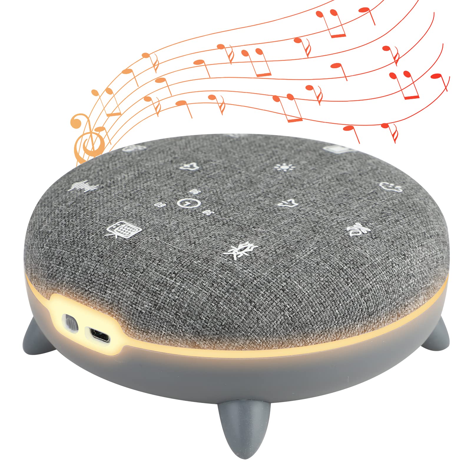 terraillon-zen-box-machine-bruit-blanc-bluetooth-lumi-re-12-cm image 1