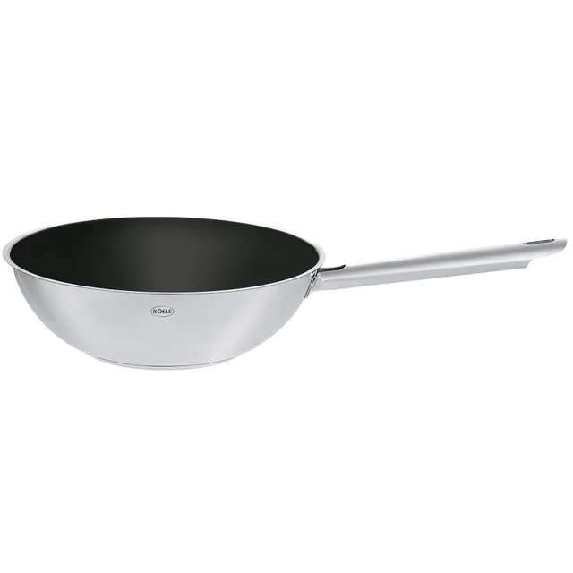 r-sle-elegance-wok-inox-28-cm-rev-tement-c-ramique-procera-3-l-induction image 1