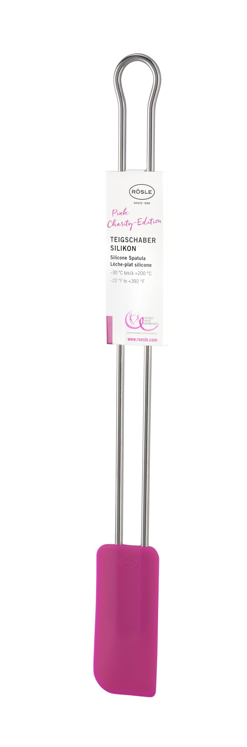 r-sle-spatule-pink-charity-edition-silicone-rose-26-cm image 2