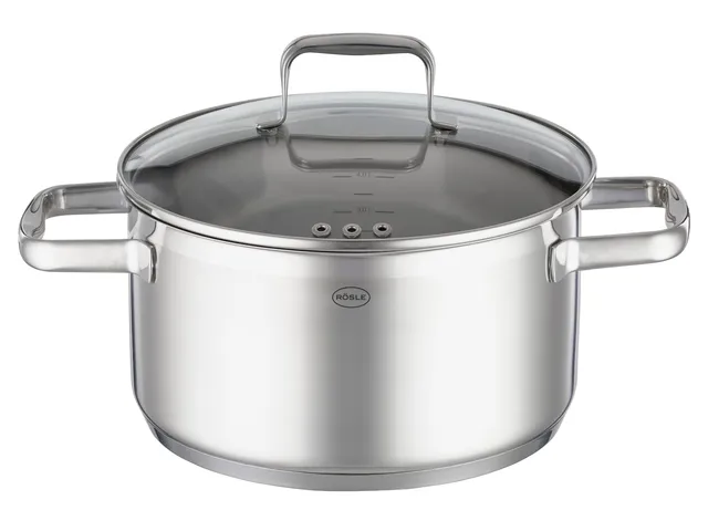 r-sle-charm-faitout-inox-20-cm-3-4-l-avec-couvercle-verre image 1