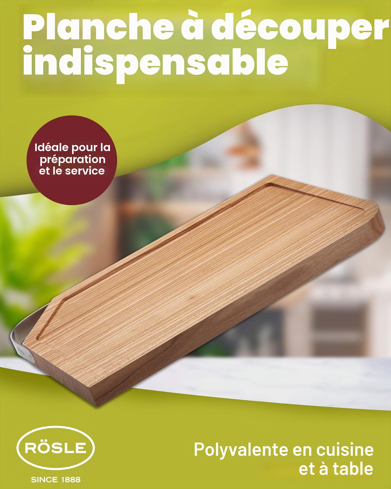 r-sle-planche-d-couper-bois-d-orme-48-x-32-cm-inox image 2