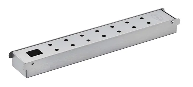r-sle-videro-coffret-de-fumage-inox-18-10-40-8-cm-pour-barbecue-gaz image 1