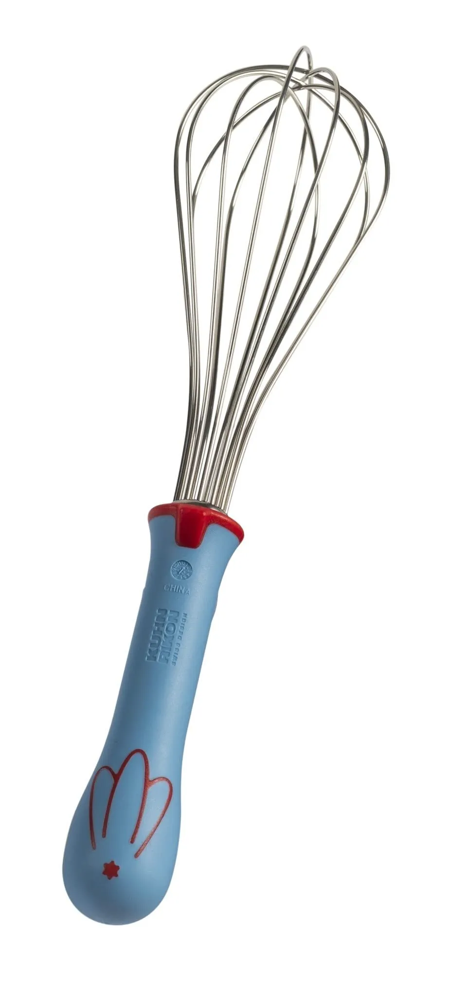 kuhn-rikon-kinderkitchen-fouet-poule-enfant-bleu-rouge image 1