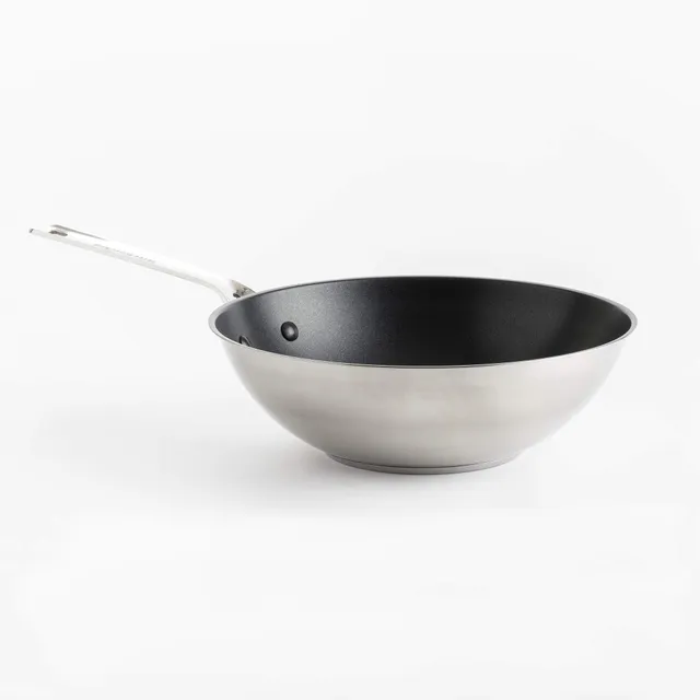 kitchenaid-wok-inox-antiadh-sif-3-couches-28-cm-3-6-l-induction image 1