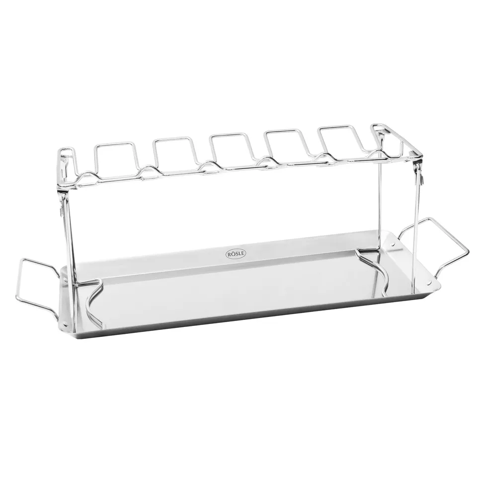 r-sle-rack-de-poulet-barbecue-12-pi-ces-acier-inoxydable-47-cm image 1