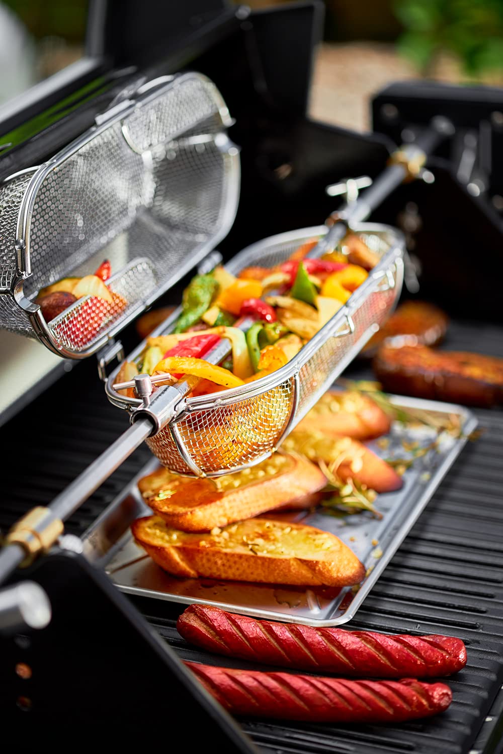 r-sle-plat-universel-inox-18-10-36-x-20-cm-barquette-marinade-et-gouttoir-barbec image 3