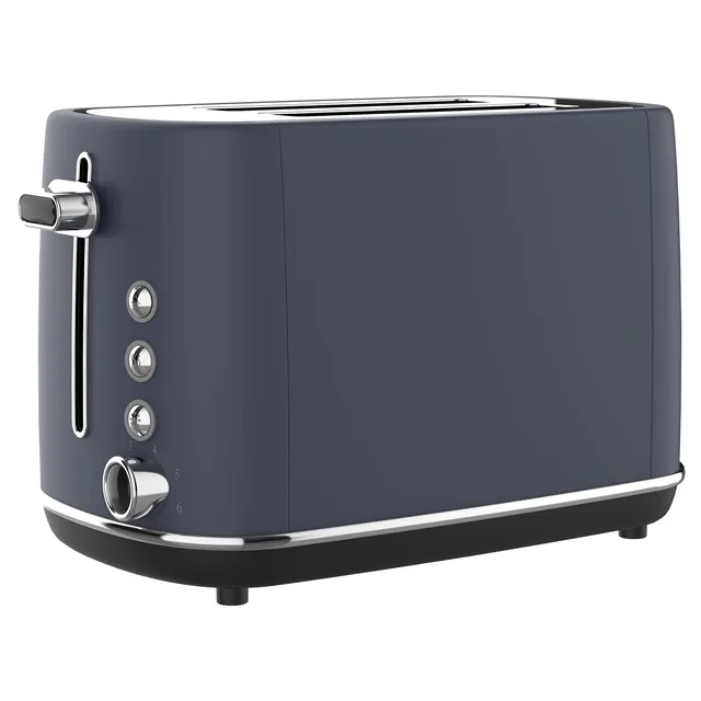 terraillon-grille-pain-new-moon-2-fentes-inox-1050w image 1